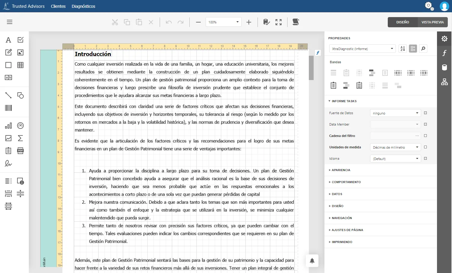 Integration - Diagnosis of Asset Status