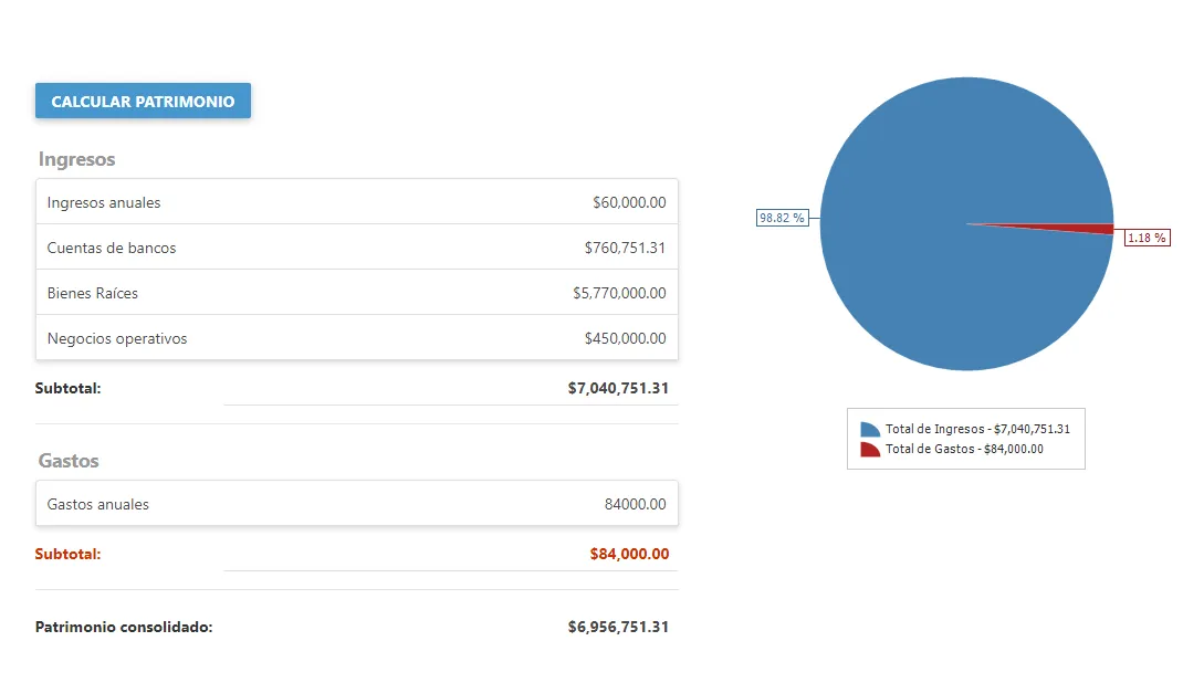 Consolidated Assets